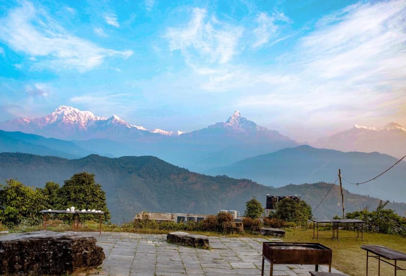 Mountain View from Himalayan Deurali Resort & Spa